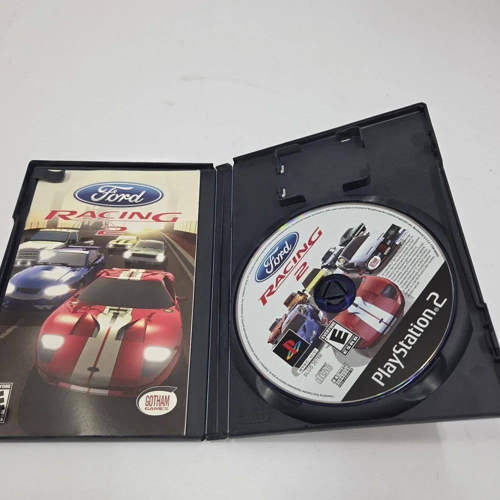 Ford Racing 2 Sony PlayStation 2 PS2 Car Game CIB Complete W/‎ Manual Blue Disc